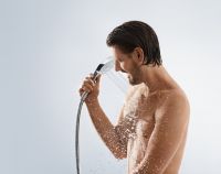 Vorschau: Hansgrohe Croma Select S Multi Handbrause, weiß/chrom