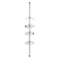 Vorschau: simplehuman Spann-Duschkorb 1,8 - 2,7m, edelstahl/ aluminium eloxiert