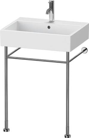 Duravit Vero Metallkonsole bodenstehend/Wandmontage zu Waschtisch 045460 und 235060, chrom