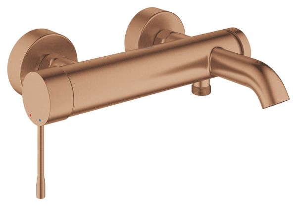 Grohe Essence Einhand-Wannenbatterie, warm sunset gebürstet 25250DL1