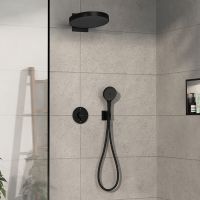 Vorschau: Hansgrohe ShowerSelect Comfort S Thermostat UP, Sicherungskombi, schwarz matt