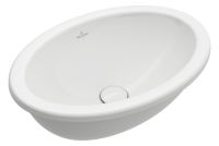 Villeroy&Boch Loop&Friends Einbauwaschbecken oval, 50,5x36cm, weiß 4A610001