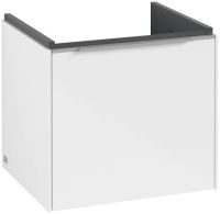 Vorschau: Villeroy&Boch Subway 3.0 Waschtischunterschrank mit 1 Auszug, Breite 47,3cm brillinat white C58000VE