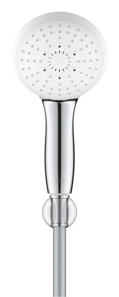 Grohe Tempesta 110 Wandhalterset mit Brauseschlauch 175cm, 3 Strahlarten, 13,5 l/min, chrom