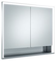 Vorschau: Keuco Royal Lumos Spiegelschrank für Wandeinbau, 2 kurze Türen, 90x73,5cm