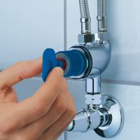 Vorschau: Grohe Grohtherm Micro Thermischer Verbrühschutz/ Untertischthermostat, chrom