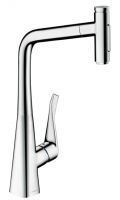 Hansgrohe Metris Select M71 Einhebel-Küchemischer 320 mit Ausziehbrause und sBox