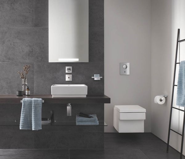 Grohe Selection Cube Halter, für Glas/Seifenschale/Seifenspender, chrom