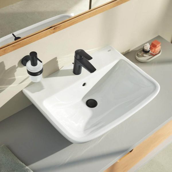 Grohe Essentials Seifenspender, Glas, matt black