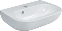 Vorschau: Duravit D-Code Handwaschbecken rechteckig 45x34cm, mit Hahnloch und Überlauf, weiß 0705450000