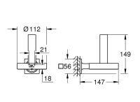 Vorschau: Grohe Allure Reservepapierhalter