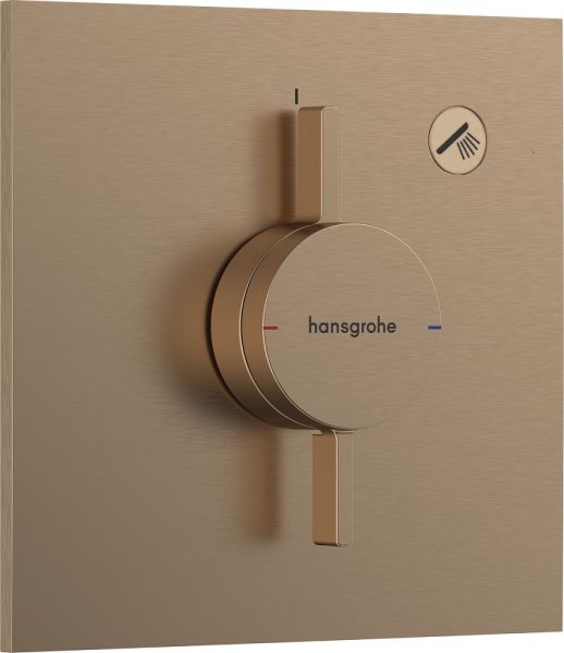 Hansgrohe DuoTurn E Mischer Unterputz für 1 Verbraucher, brushed bronze