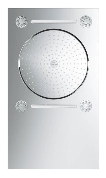 Grohe Rainshower Aqua 15“ Kopfbrause mit 3 Strahlarten, chrom