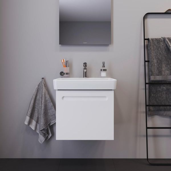 Duravit No.1 Waschtischunterschrank 54cm zu Waschtisch 237560, 1 Auszug mit Innenschublade N14381018180000