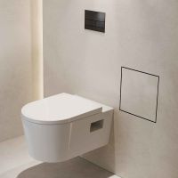 Hansgrohe XtraStoris Rock Einbau-Abfalleimer mit befliesbarer Tür, 300/300/140 schwarz matt 56090670