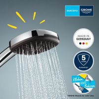 Vorschau: Grohe QuickFix Vitalio Comfort 110 Wandhalter inkl. Handbrause & Schlauch chrom 26399001 