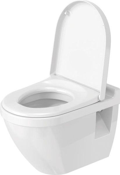 Duravit Starck 3 Wand-WC 54x36,5cm, oval, weiß