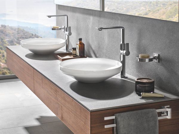 Grohe Allure Wasserhahn XL-Size mit Push-open Ablaufgarnitur