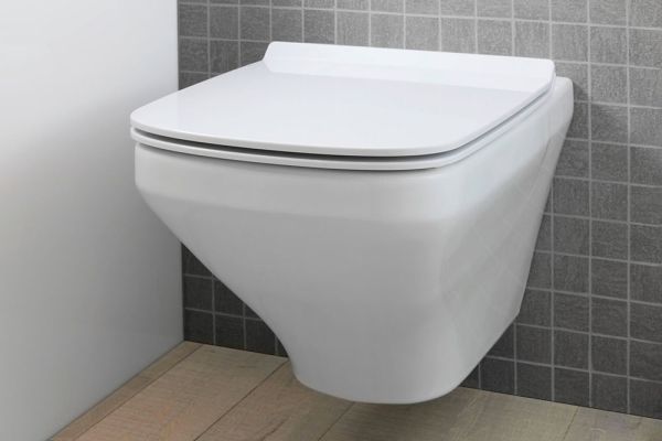 Duravit DuraStyle Wand-WC rimless, Tiefspüler, weiß