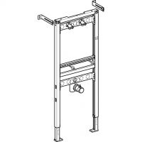 Vorschau: Geberit Duofix Element für Waschtisch, 130cm, AP-Wandarmatur