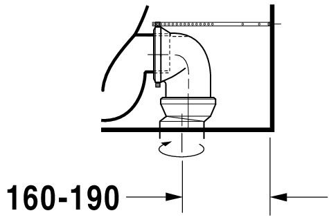 Duravit DuraStyle Stand-WC für Kombination, Tiefspüler 37x70cm, HygieneGlaze, weiß