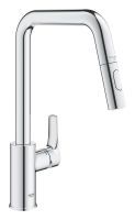 Grohe Eurosmart Einhand-Spültischbatterie mit herausziehbarer Dual Spülbrause, chrom 30619000