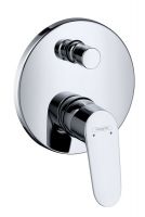 Hansgrohe Focus Einhebel-Wannenmischer Unterputz, chrom