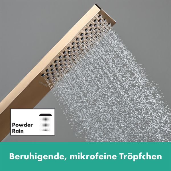 Hansgrohe Tecturis E 3-Loch Einhebel-Wannenrandmischer mit sBox, brushed bronze