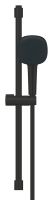 Vorschau: Grohe Tempesta Cube 110 Brausestangenset 60cm, 2 Strahlarten, wassersparend, matt black