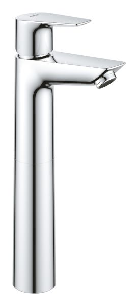 Grohe BauEdge Waschtischarmatur XL-Size für freistehende Waschschüsseln, wassersparend, chrom 23761001