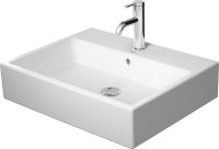 Vorschau: Duravit Vero Air Waschtisch rechteckig 60x47cm, mit 1 Hahnloch und Überlauf, WonderGliss, weiß 23506000001