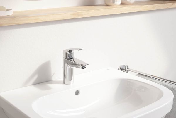 Grohe Eurosmart Einhand-Waschtischbatterie S-Size, mit Ablaufgarnitur, wassersparend