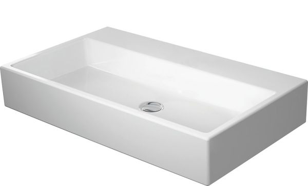 Duravit Vero Air Waschtisch 80x47cm, ohne Hahnloch, ohne Überlauf, geschliffen, weiß