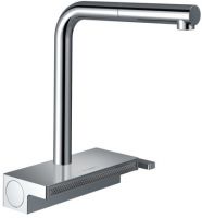 Hansgrohe Aquno Select M81 Einhebel-Küchenmischer 250, Ausziehauslauf, 2jet, sBox chrom 73830000