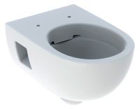 Geberit Renova Wand-WC Tiefspüler, teilgeschlossene Form, Rimfree, weiß_1