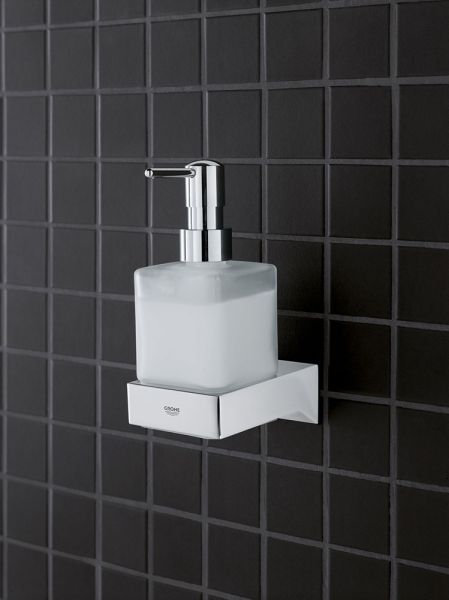 Grohe Selection Cube Halter, für Glas/Seifenschale/Seifenspender, chrom