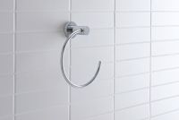 Vorschau: Duravit D-Code Handtuchring Ø16,9cm, chrom