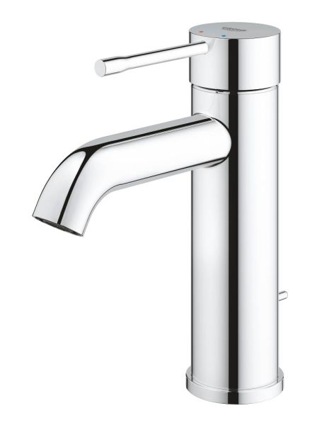 Grohe Essence Waschtischbatterie mit Ablaufgarnitur S-Size, wassersparend