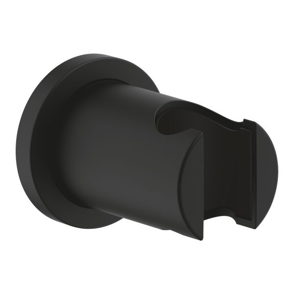 Grohe Rainshower Handbrausehalter mit runder Rosette, phantom black