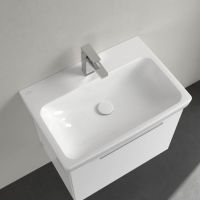 Villeroy&Boch Architectura Waschbecken 65x45cm, weiß 4A876601 mit Hahnloch ohne Überlauf 