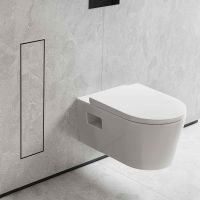 hansgrohe XtraStoris Rock Einbau Toilettenbürstenhalter mit befliesbarer Tür und Innenablage 56060670 schwarz matt 