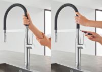 Vorschau: Grohe Essence Küchenarmatur mit Profibrause