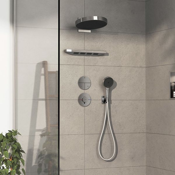 Hansgrohe ShowerSelect Comfort S Ventil Unterputz für 3 Verbraucher, chrom