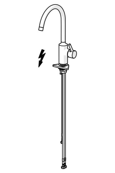 Hansa Hansavantis Spültisch-Einhand-Einlochbatterie, Niederdruck, chrom