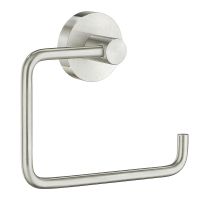 Smedbo Home Toilettenpapierhalter ohne Deckel, nickel gebürstet H341N