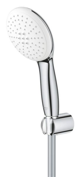 Grohe Tempesta 110 Wandhalterset mit Brauseschlauch 125cm, 2 Strahlarten, 7,4 l/min, chrom