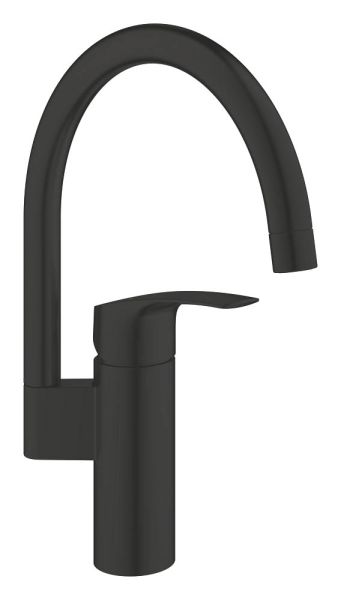 Grohe Eurosmart Einhand-Spültischbatterie, schwenkbar, matt black 332022433