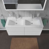 Vorschau: Duravit L-Cube Waschtischunterschrank wandhängend 129x48cm mit 4 Schubladen für ME by Starck 233613