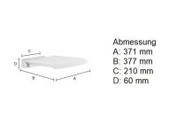 Vorschau: Smedbo Living Duschklappsitz für Wandmontage