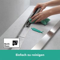 Vorschau: Hansgrohe RainDrain Original Fertigset Duschrinne 60cm, edelstahl gebürstet